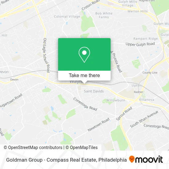 Goldman Group - Compass Real Estate map