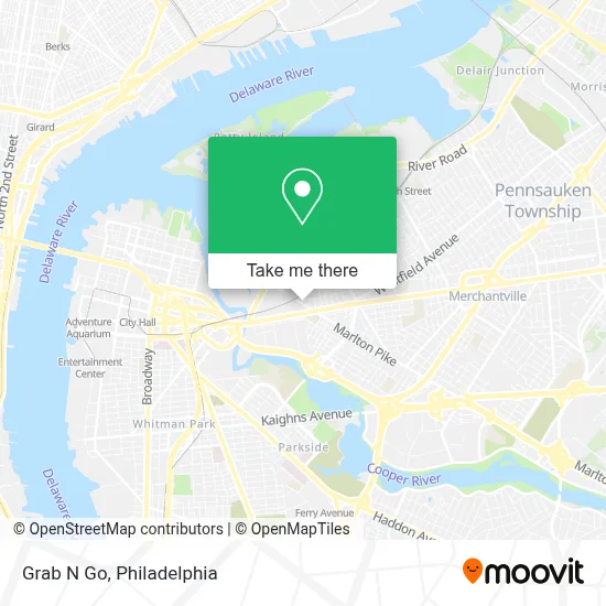 Grab N Go map