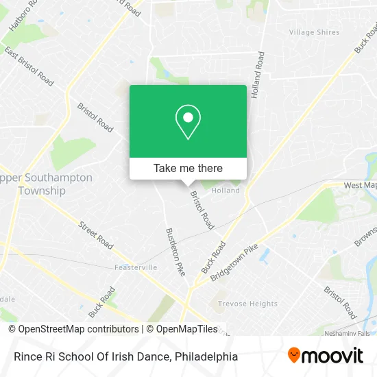 Rince Ri School Of Irish Dance map