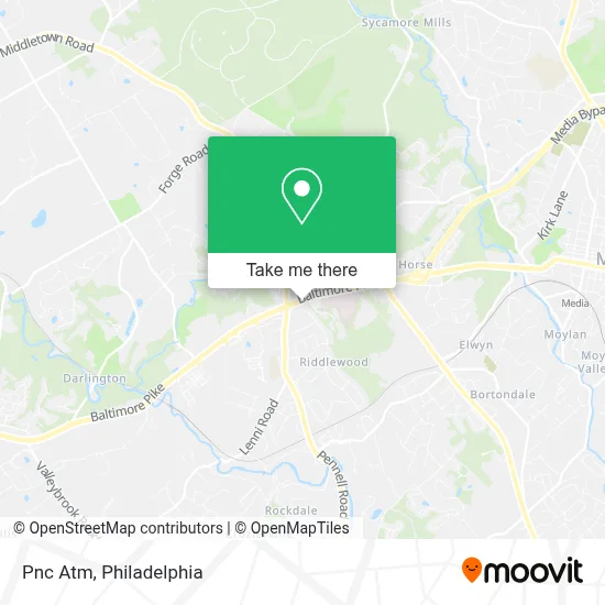Pnc Atm map
