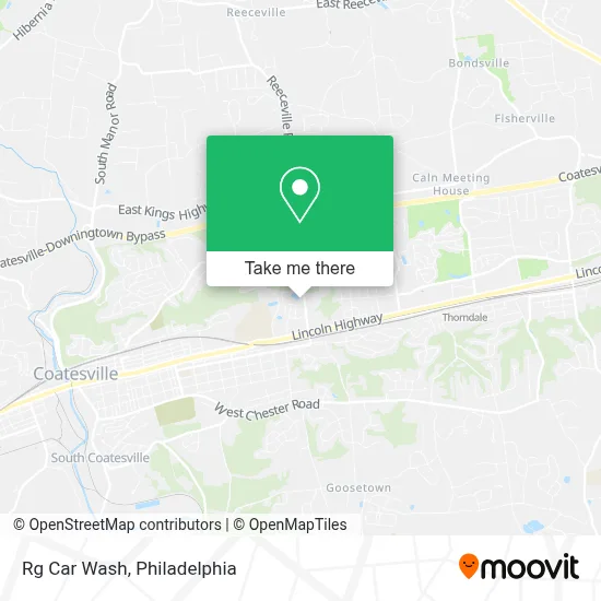 Rg Car Wash map