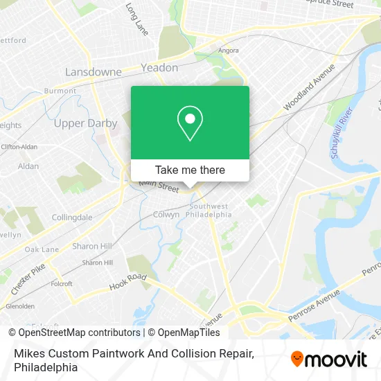 Mikes Custom Paintwork And Collision Repair map