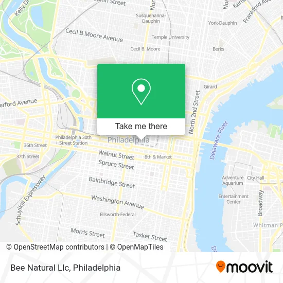 Bee Natural Llc map