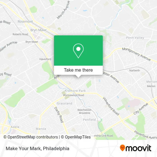 Make Your Mark map