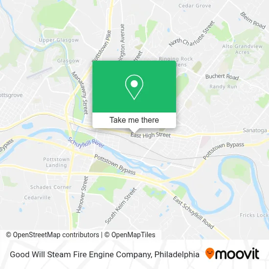 Good Will Steam Fire Engine Company map