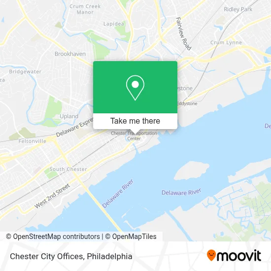 Chester City Offices map