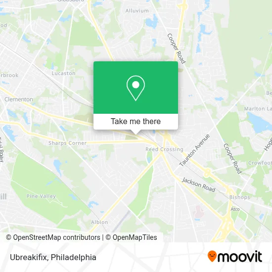 Ubreakifix map