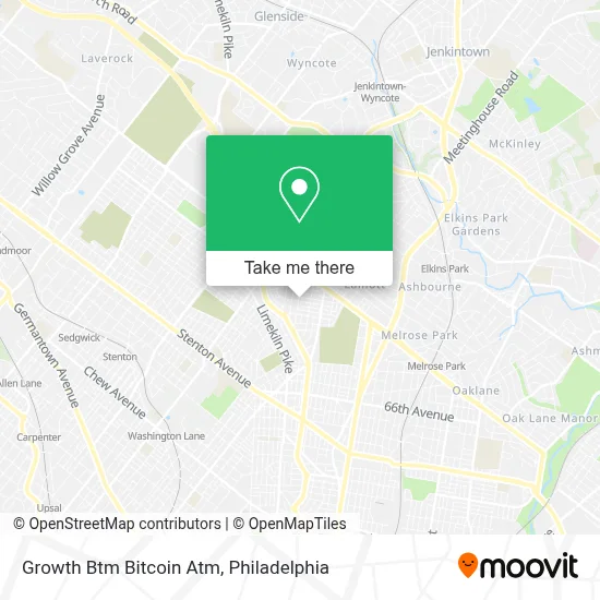 Growth Btm Bitcoin Atm map