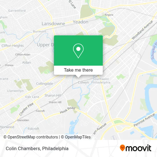 Colin Chambers map