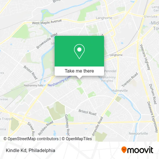 Kindle Kd map