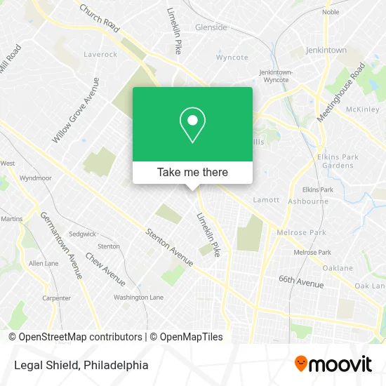 Legal Shield map