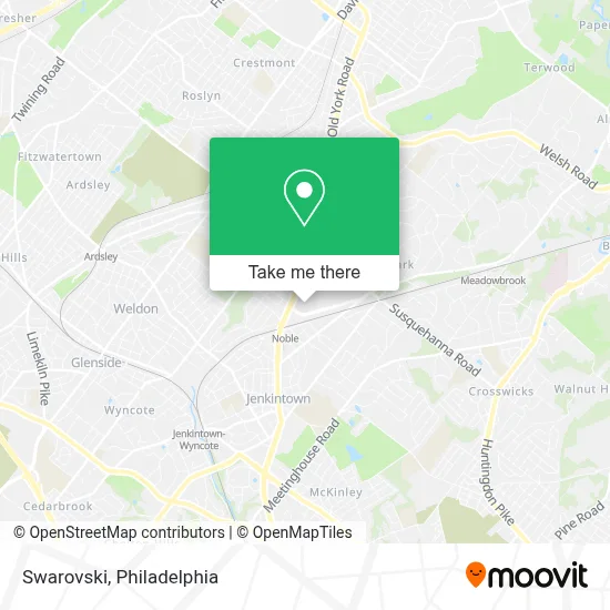 Swarovski map