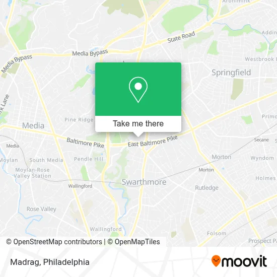 Madrag map
