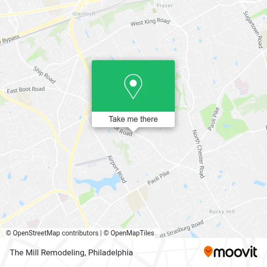 The Mill Remodeling map