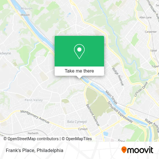 Frank's Place map