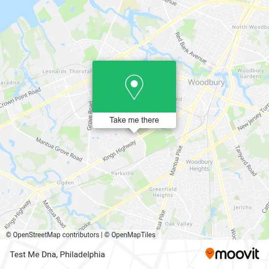 Test Me Dna map