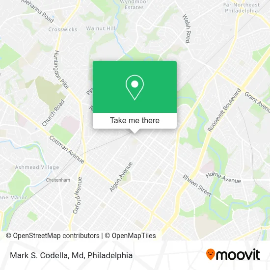 Mark S. Codella, Md map