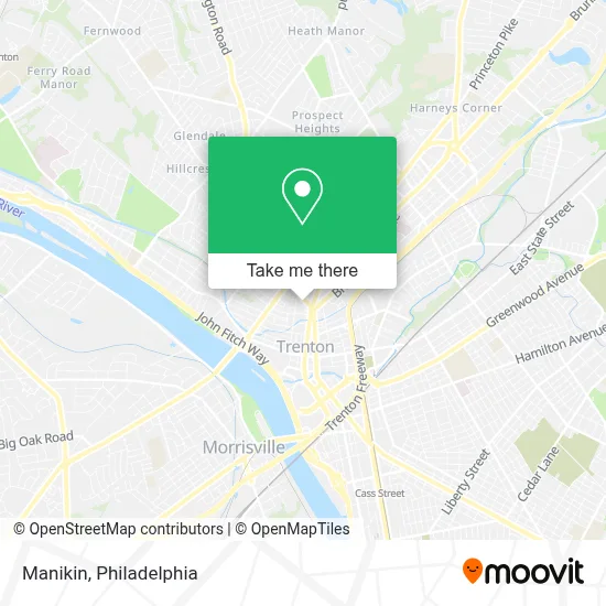 Manikin map