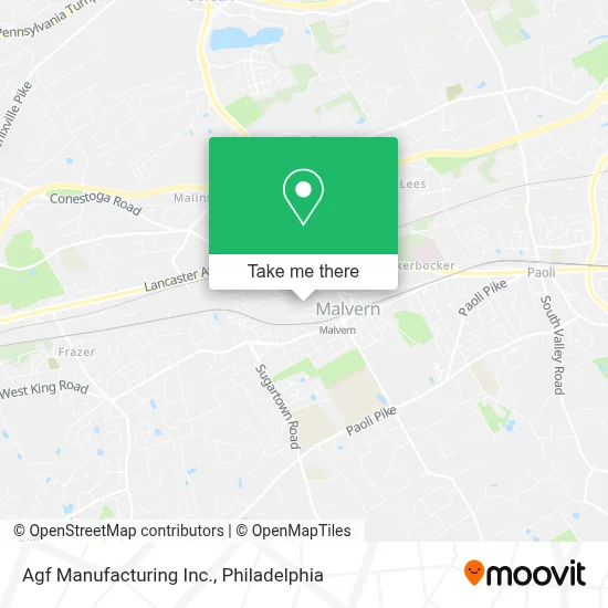 Agf Manufacturing Inc. map