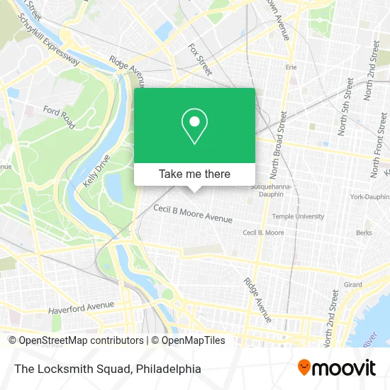 The Locksmith Squad map