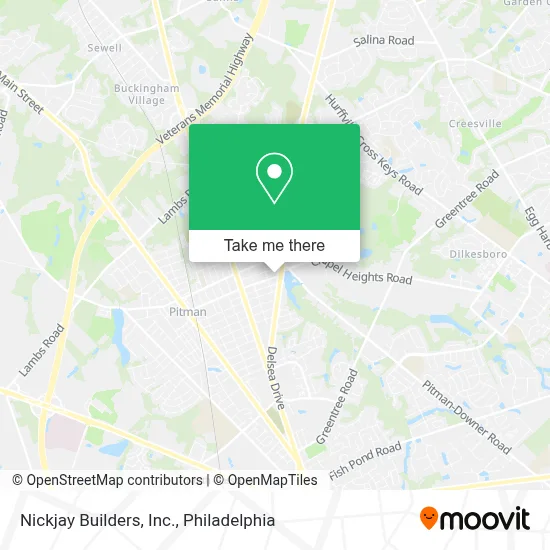 Nickjay Builders, Inc. map