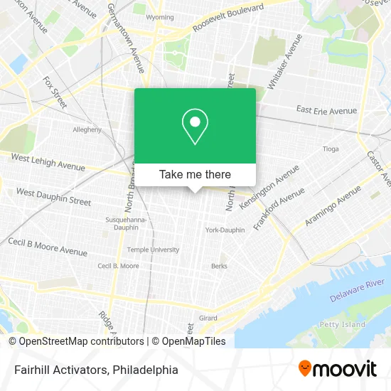 Fairhill Activators map