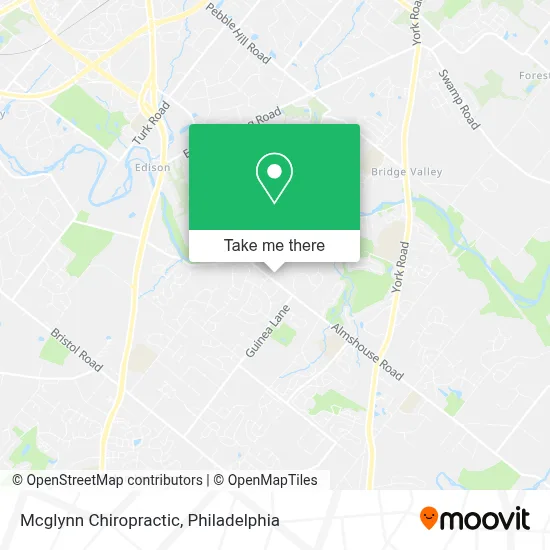 Mcglynn Chiropractic map