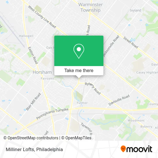 Milliner Lofts map