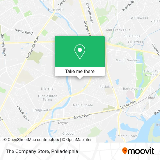 The Company Store map