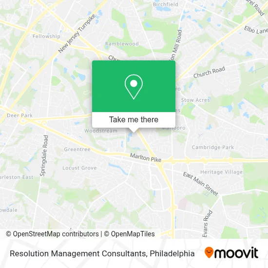 Resolution Management Consultants map