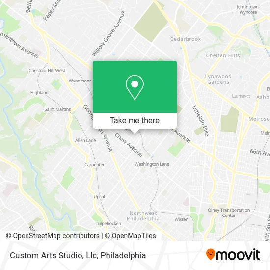 Custom Arts Studio, Llc map