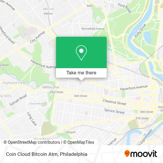 Coin Cloud Bitcoin Atm map