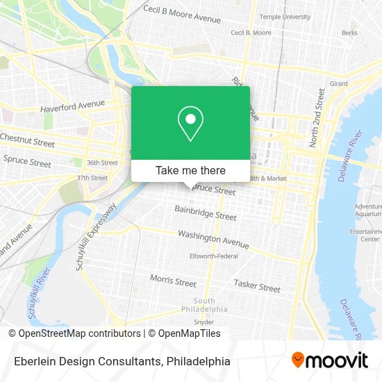 Eberlein Design Consultants map