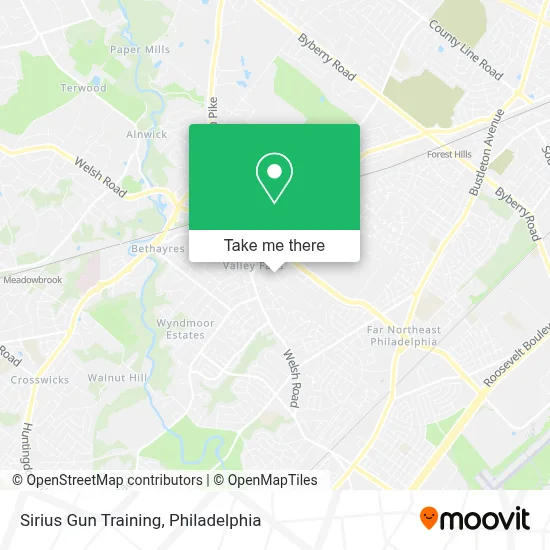 Sirius Gun Training map