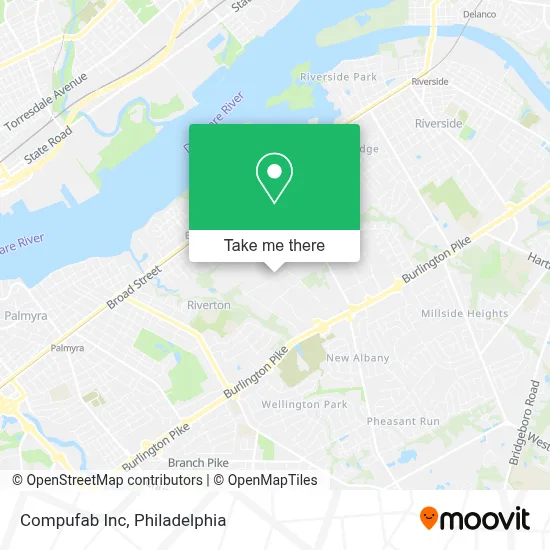 Compufab Inc map