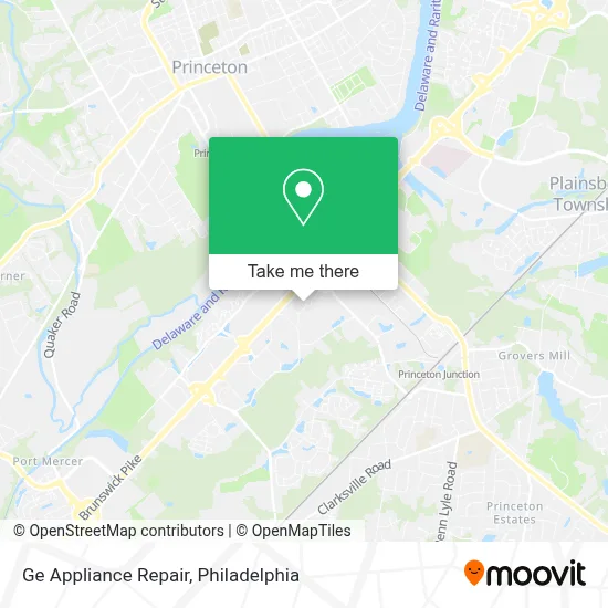 Ge Appliance Repair map