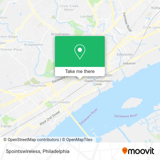 5pointswireless map