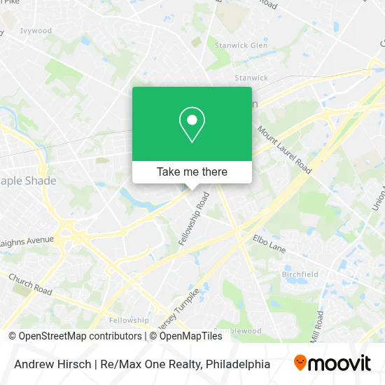Andrew Hirsch | Re / Max One Realty map