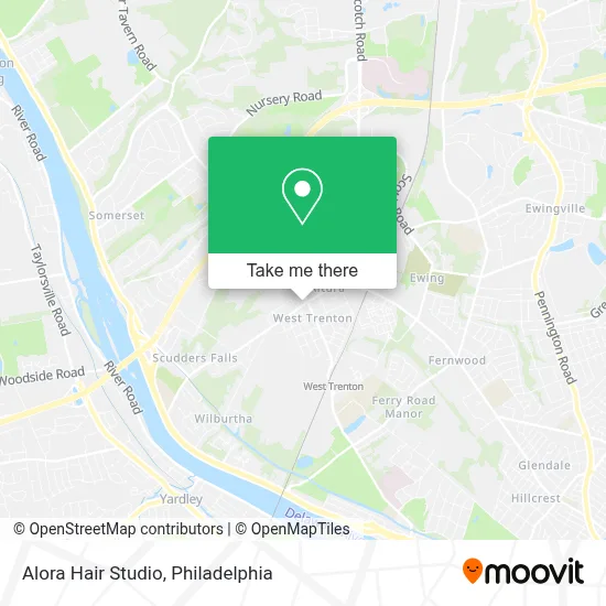 Alora Hair Studio map