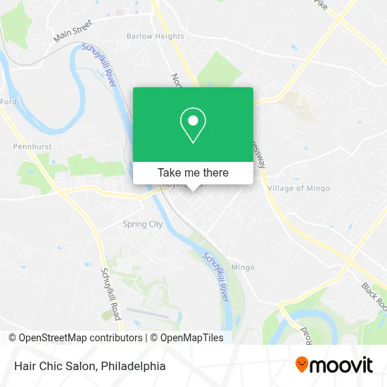 Hair Chic Salon map