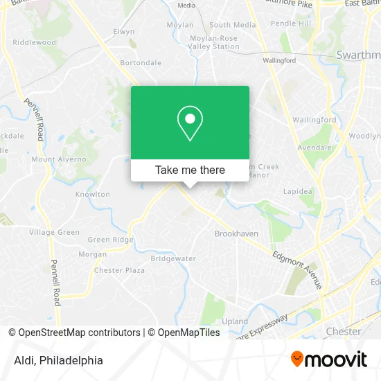 Aldi map
