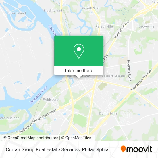 Curran Group Real Estate Services map