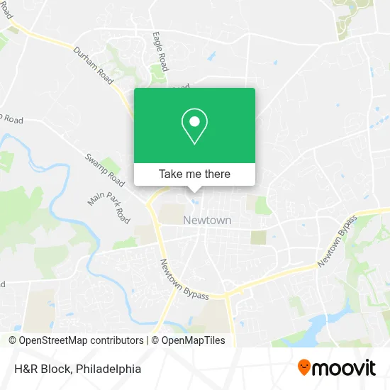 H&R Block map