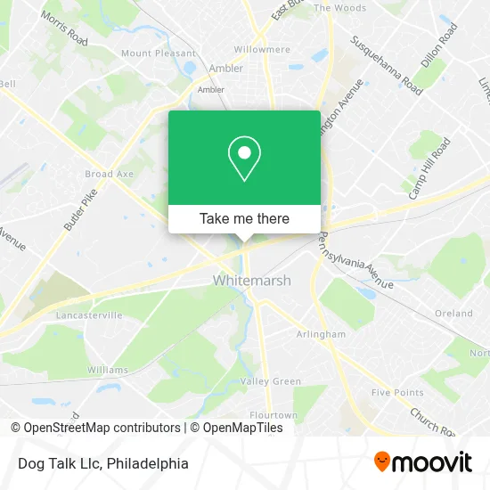 Dog Talk Llc map