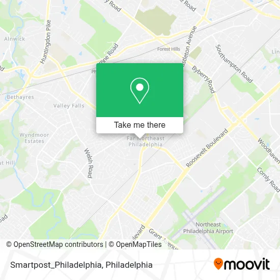 Smartpost_Philadelphia map