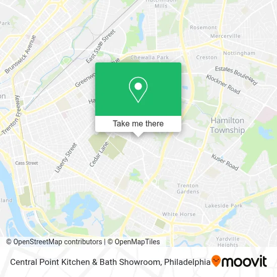 Central Point Kitchen & Bath Showroom map
