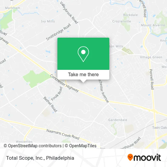 Total Scope, Inc. map