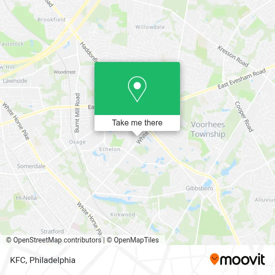 Kfc map