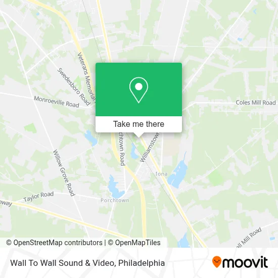 Wall To Wall Sound & Video map