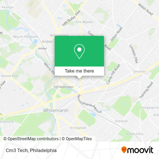 Cm3 Tech map